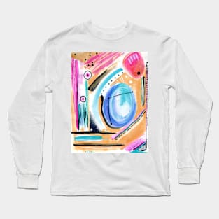 Abstract Daydreaming Long Sleeve T-Shirt